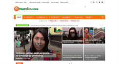 Desktop Screenshot of huaralenlinea.com